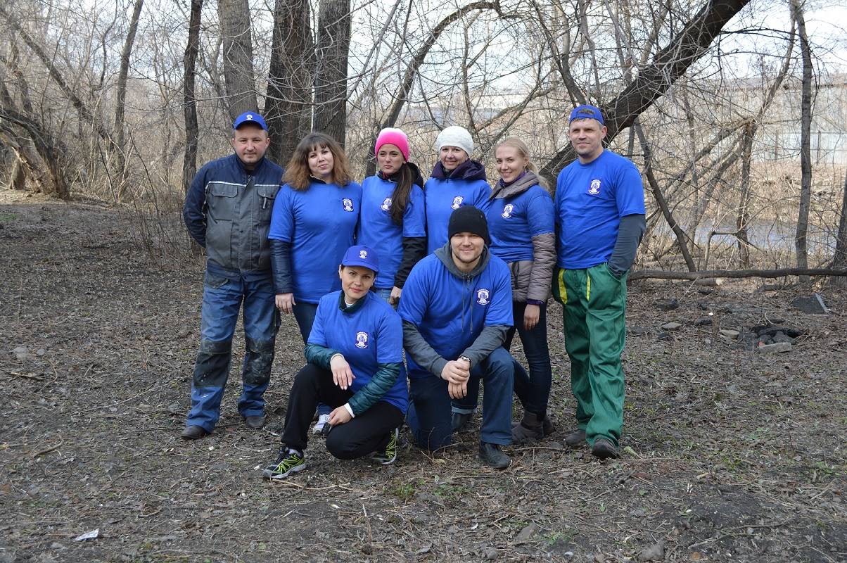 Очистим берег Абы вместе