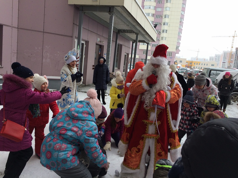 Празднование новогодних мероприятий