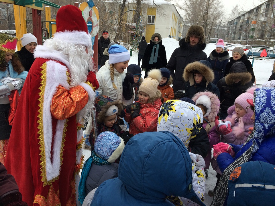 Празднование новогодних мероприятий